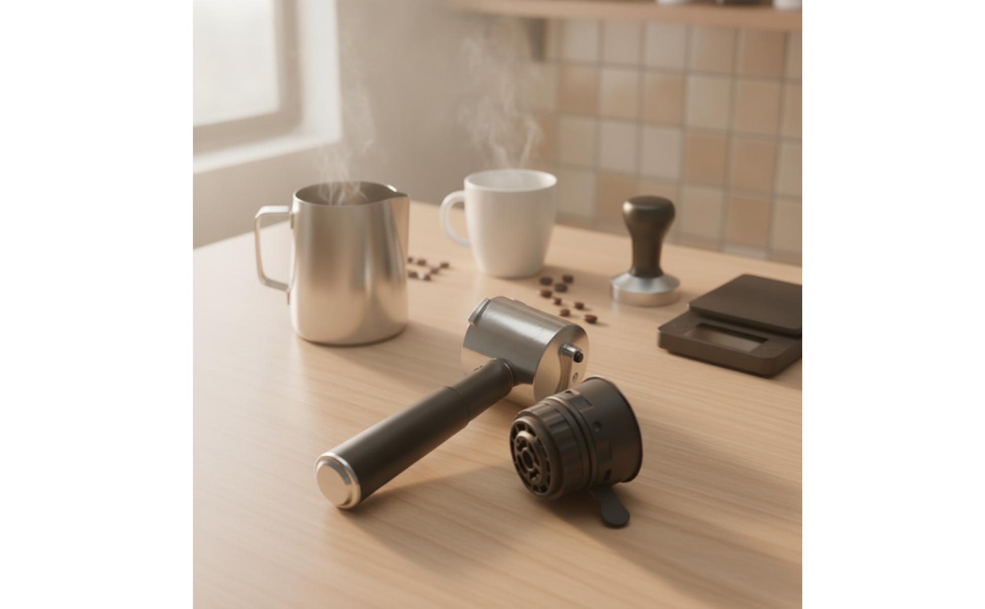 51mm Kaffeekapselhalter lebensmittelecht Kapsel-Siebträger für Küche, Baristas