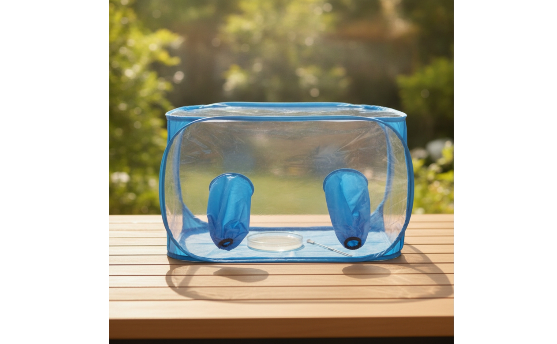 Pilzzuchtzelt mit armports transparent Zuchtzelt mit eingriffen geschlossen