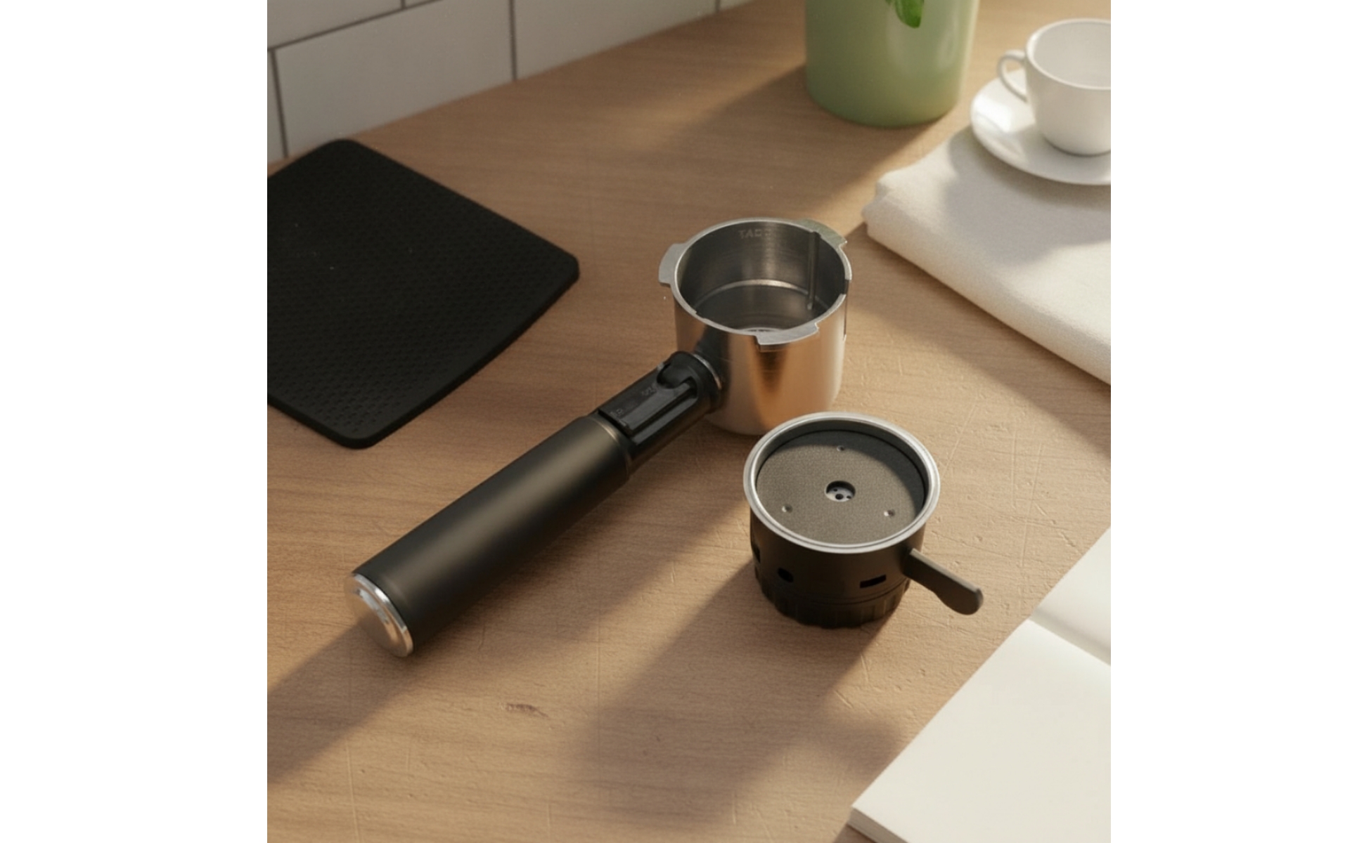 51mm Kaffeekapselhalter lebensmittelecht Kapsel-Siebträger für Küche, Baristas