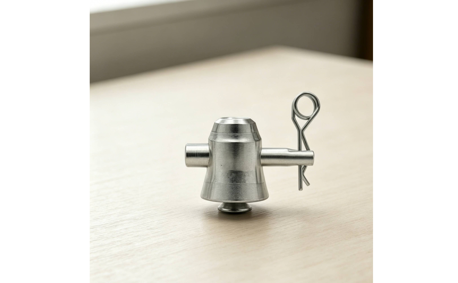 Half-Joint Connector Silver Framework Coupler with Pin Compact
