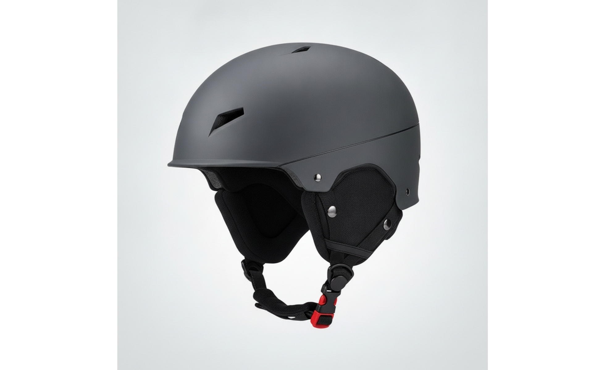 Helm mit Ohrenschützern Gefüttert Skihelm Verstellbar für Skifahrer, Snowboarder