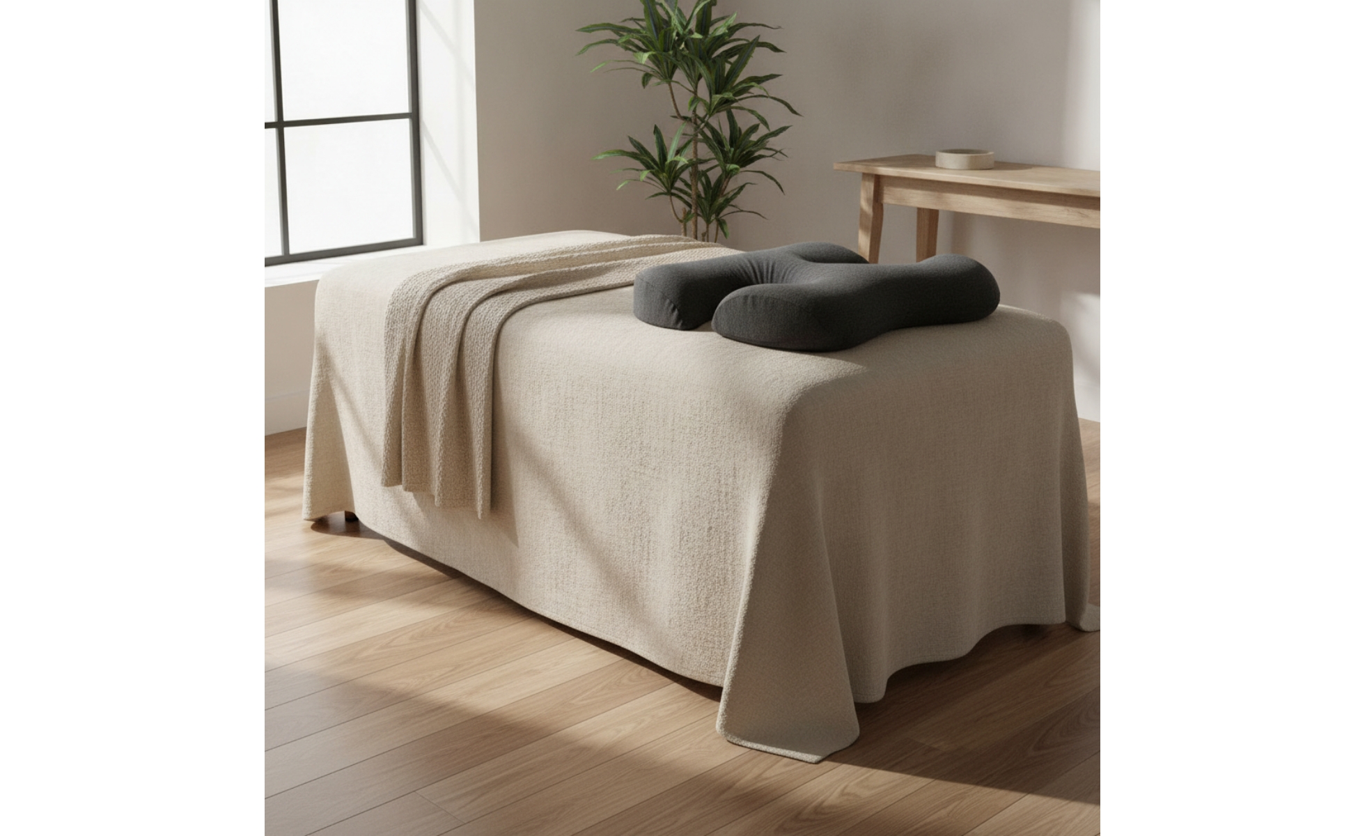 Massagekissen mit Brustaussparung ergonomisch für Massage, Wellness, Masseure