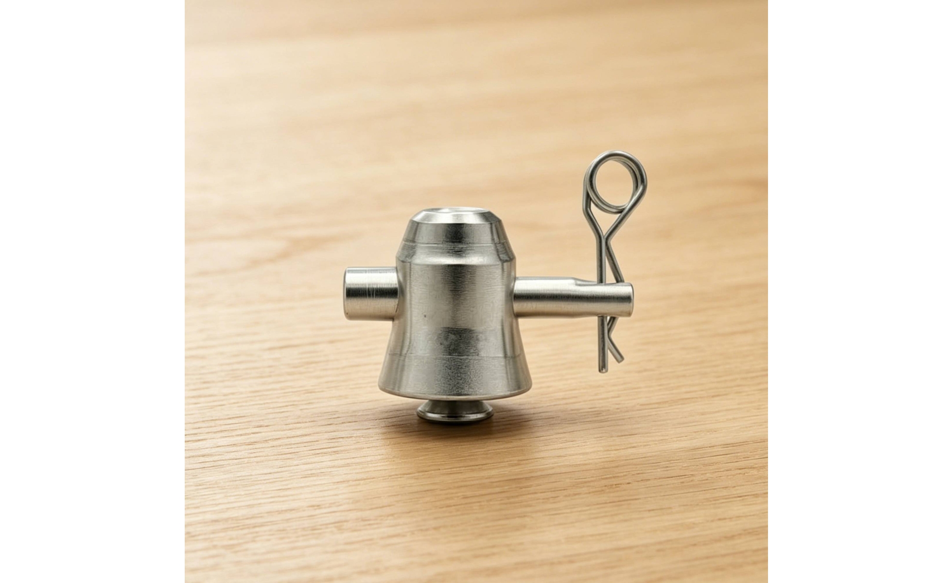 Half-Joint Connector Silver Framework Coupler with Pin Compact