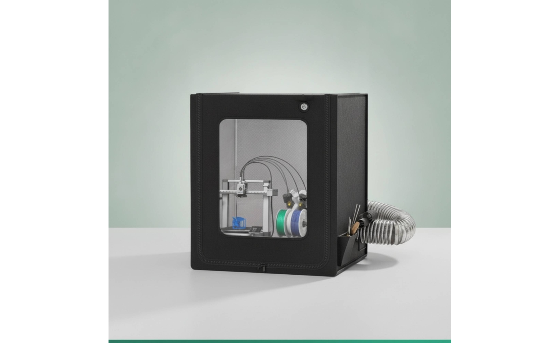 Printer Cover with Window Ventilated Safeguard Machine Enclosure for Hobbyists