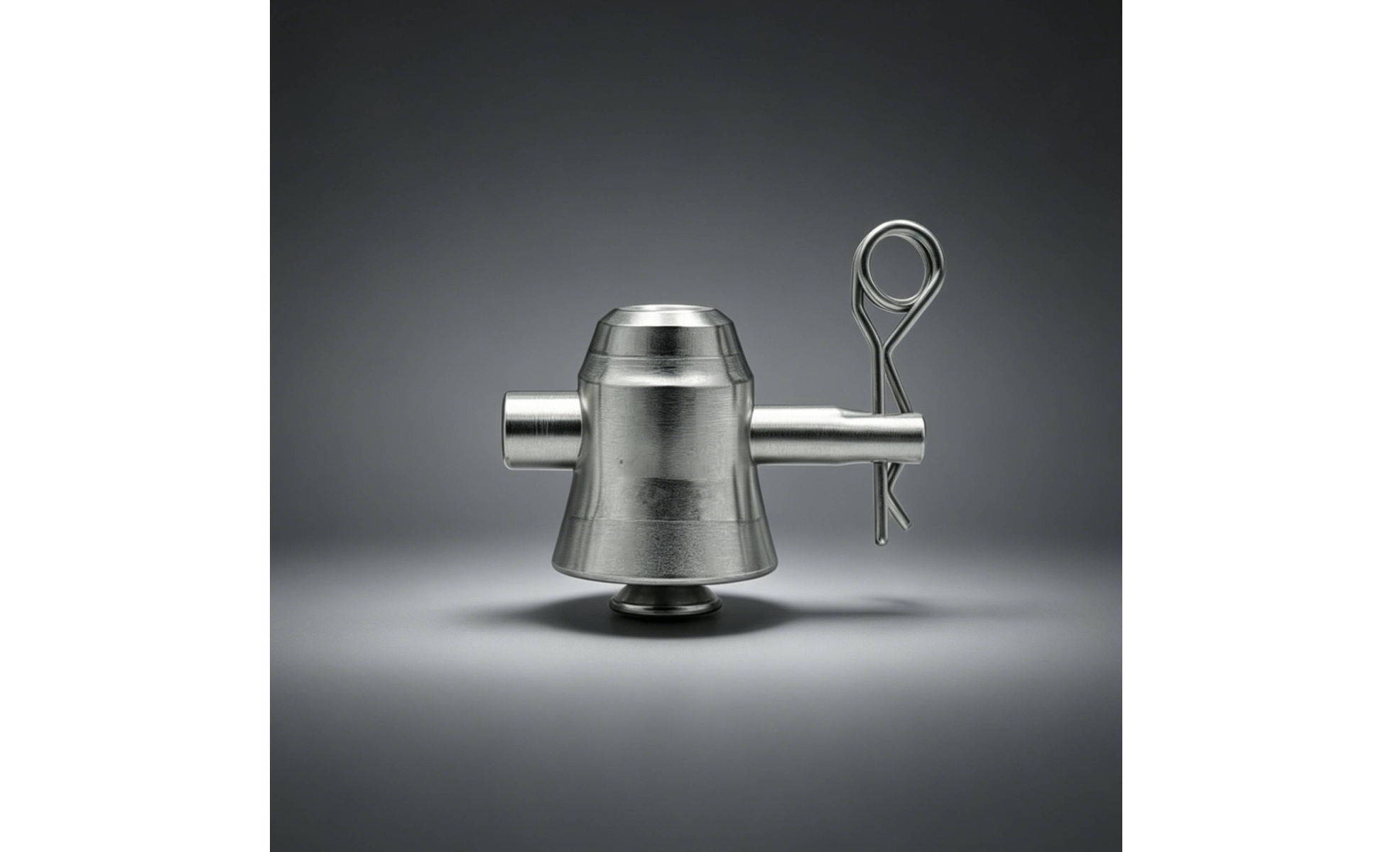 Half-Joint Connector Silver Framework Coupler with Pin Compact