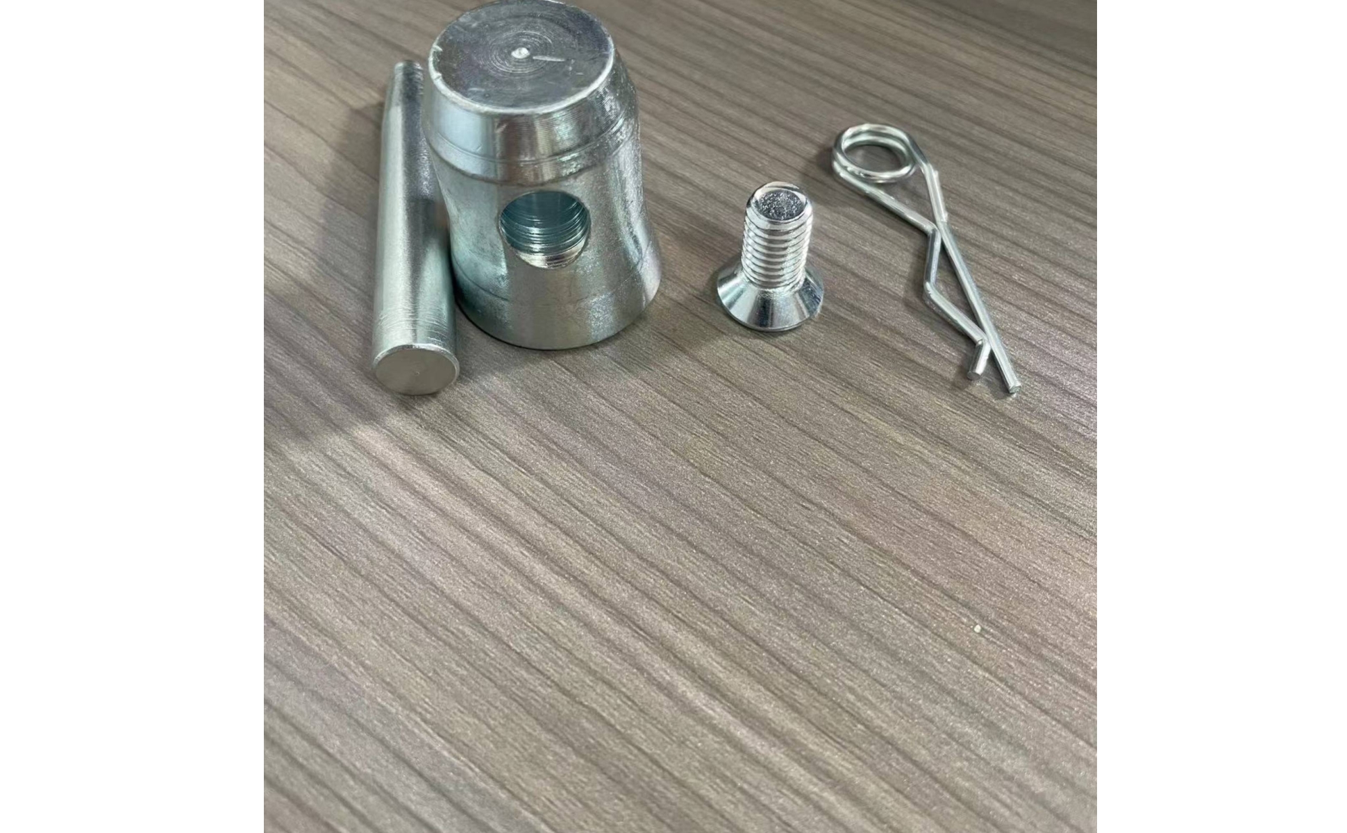 Half-Joint Connector Silver Framework Coupler with Pin Compact