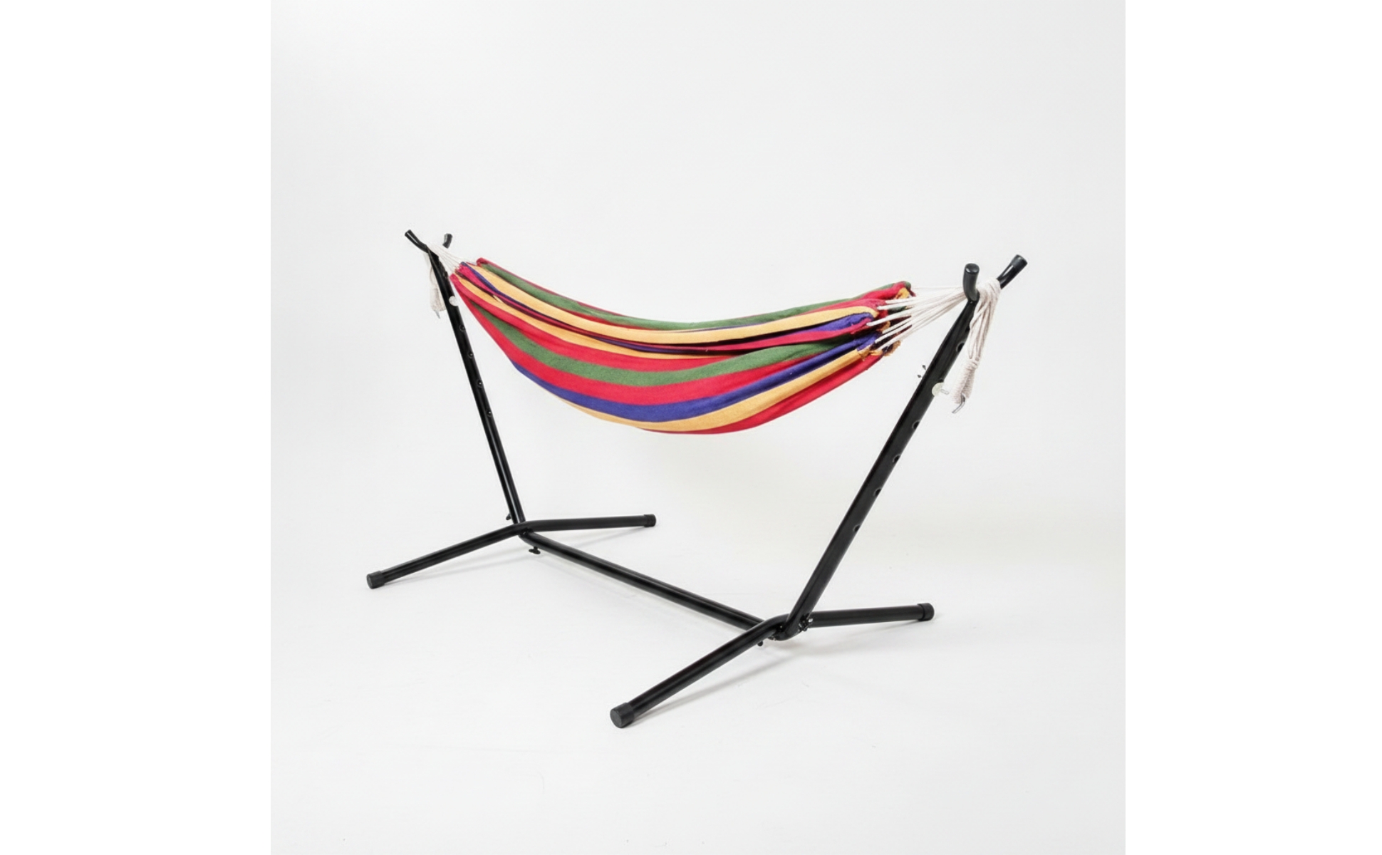 Hanging Bed with Stand 2-Person Freestanding Hanging Bed Portable for Backyard