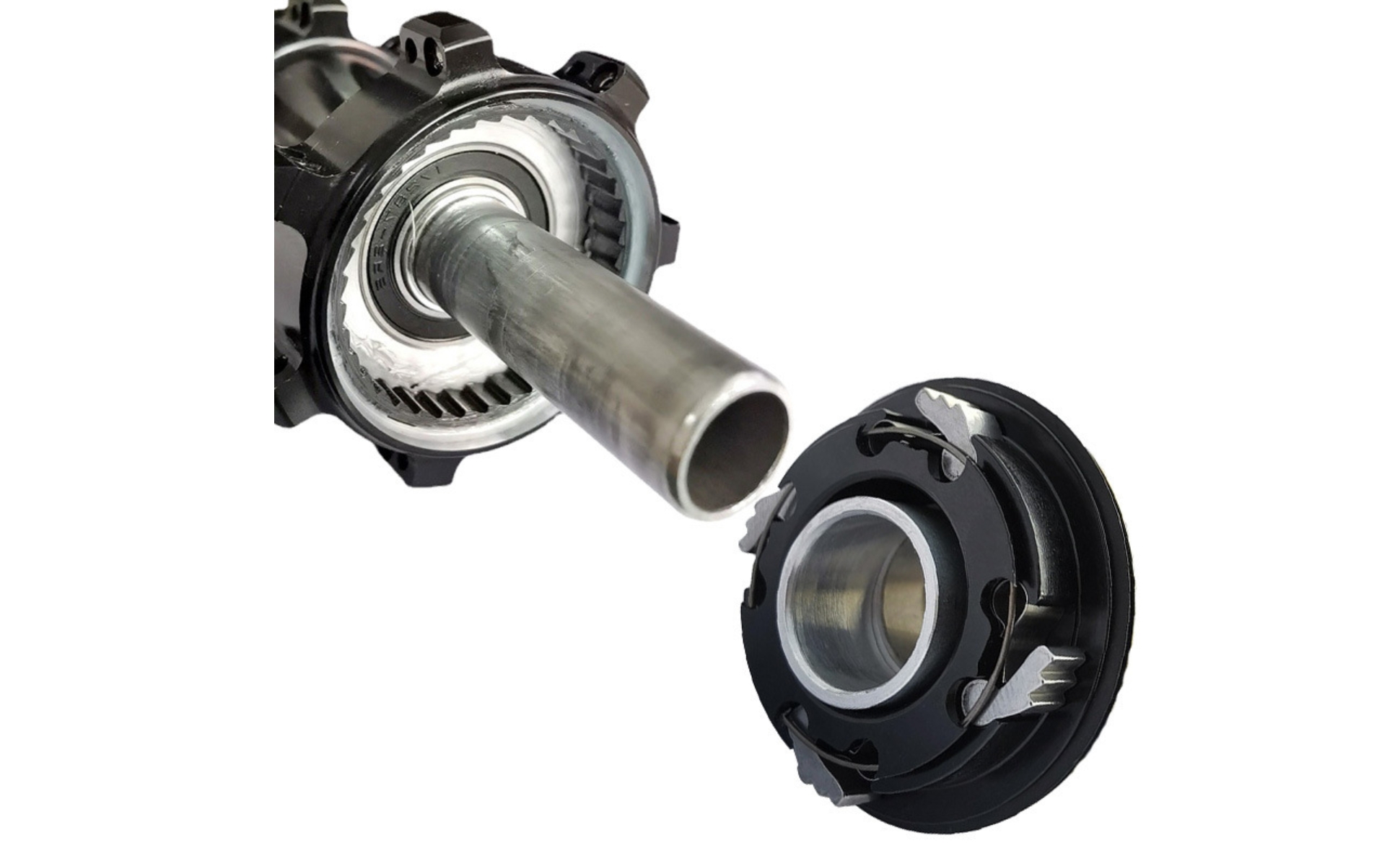 Freehub Body with 108 Engagement Points Aluminum Alloy 4-Pawl Freehub Body