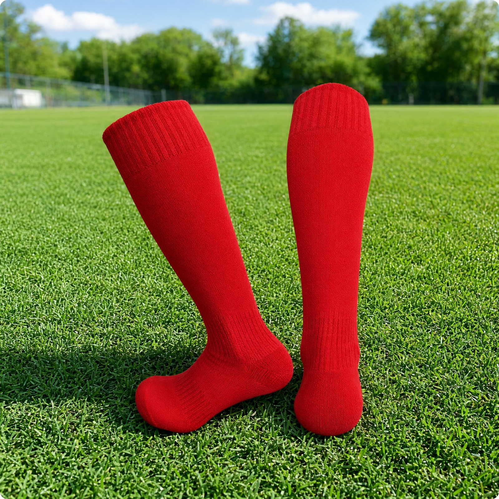 Kniehohe Sportsocken Leicht Stutzenstrümpfe Feuchtigkeitsableitend für Training