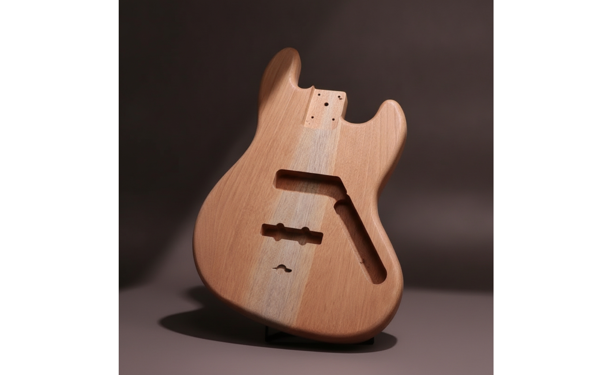 Jazz-Bass-Stil-Style Bass-Korpus vorgefräst Bass-Body aus Okoume unlackiert