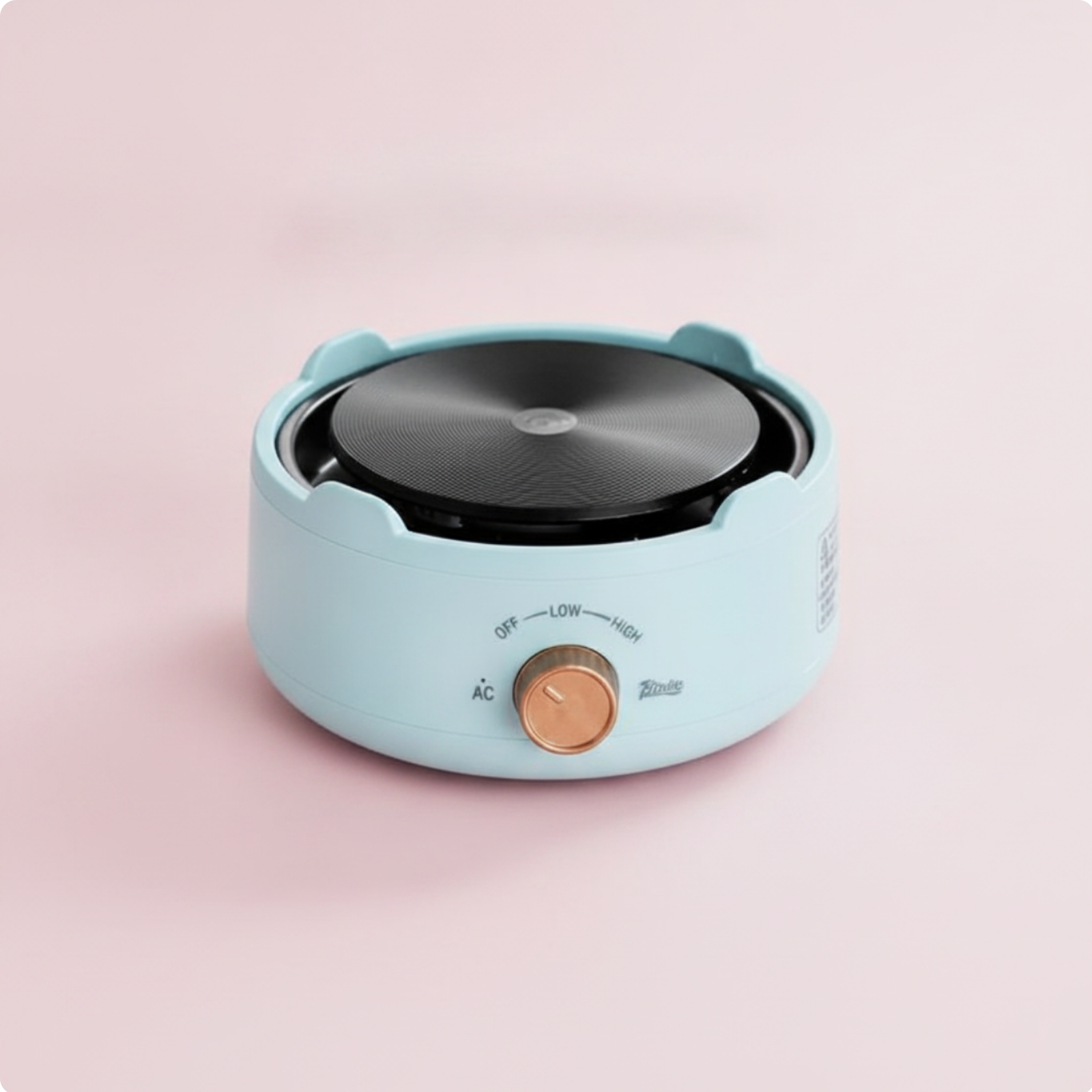 Stovetop Pot Electric Heater Adjustable Heat Control Kitchen Appliance