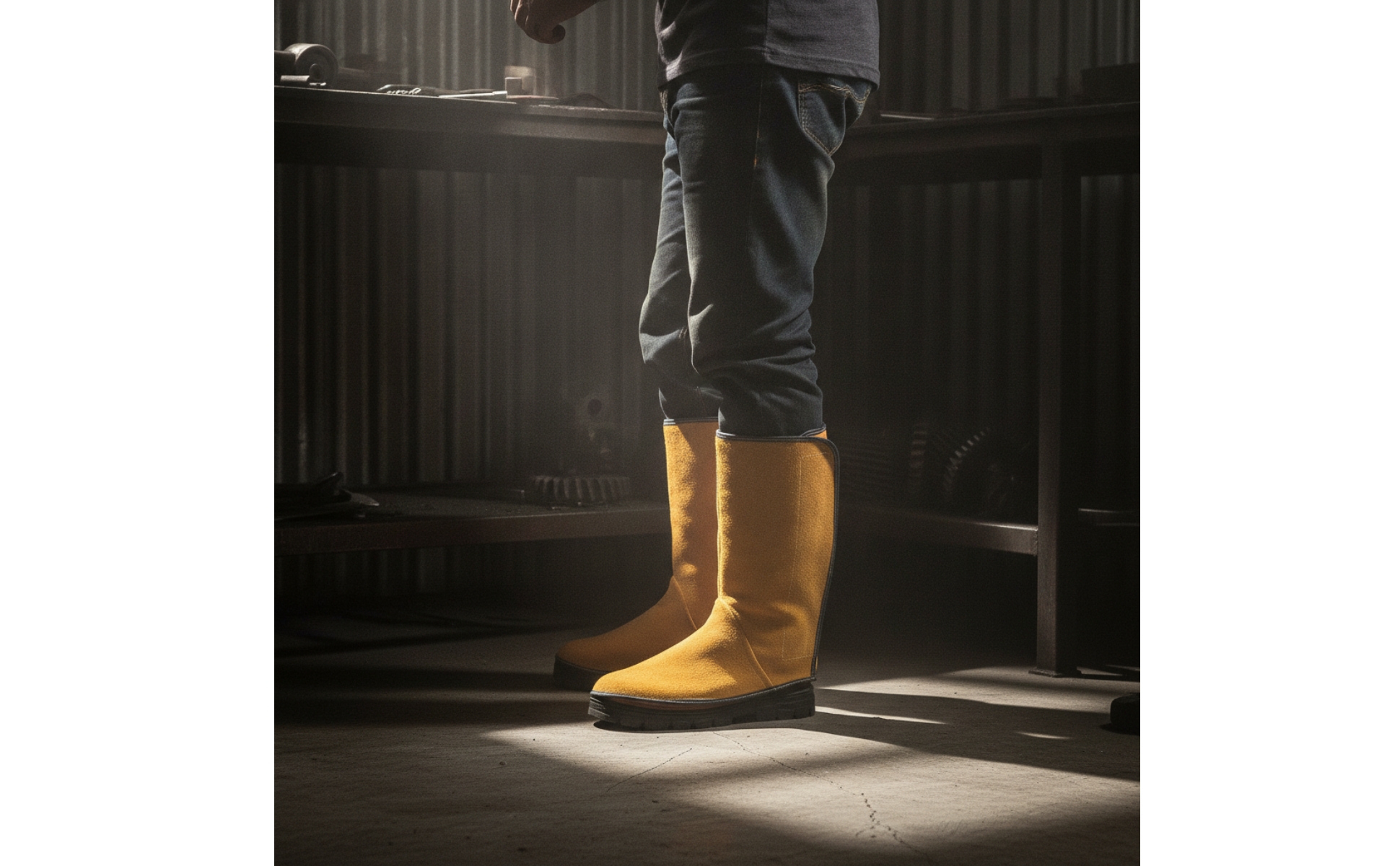 Leather Metalworking Spats Heat-Resistant Metalworking Spats Heavy-Duty