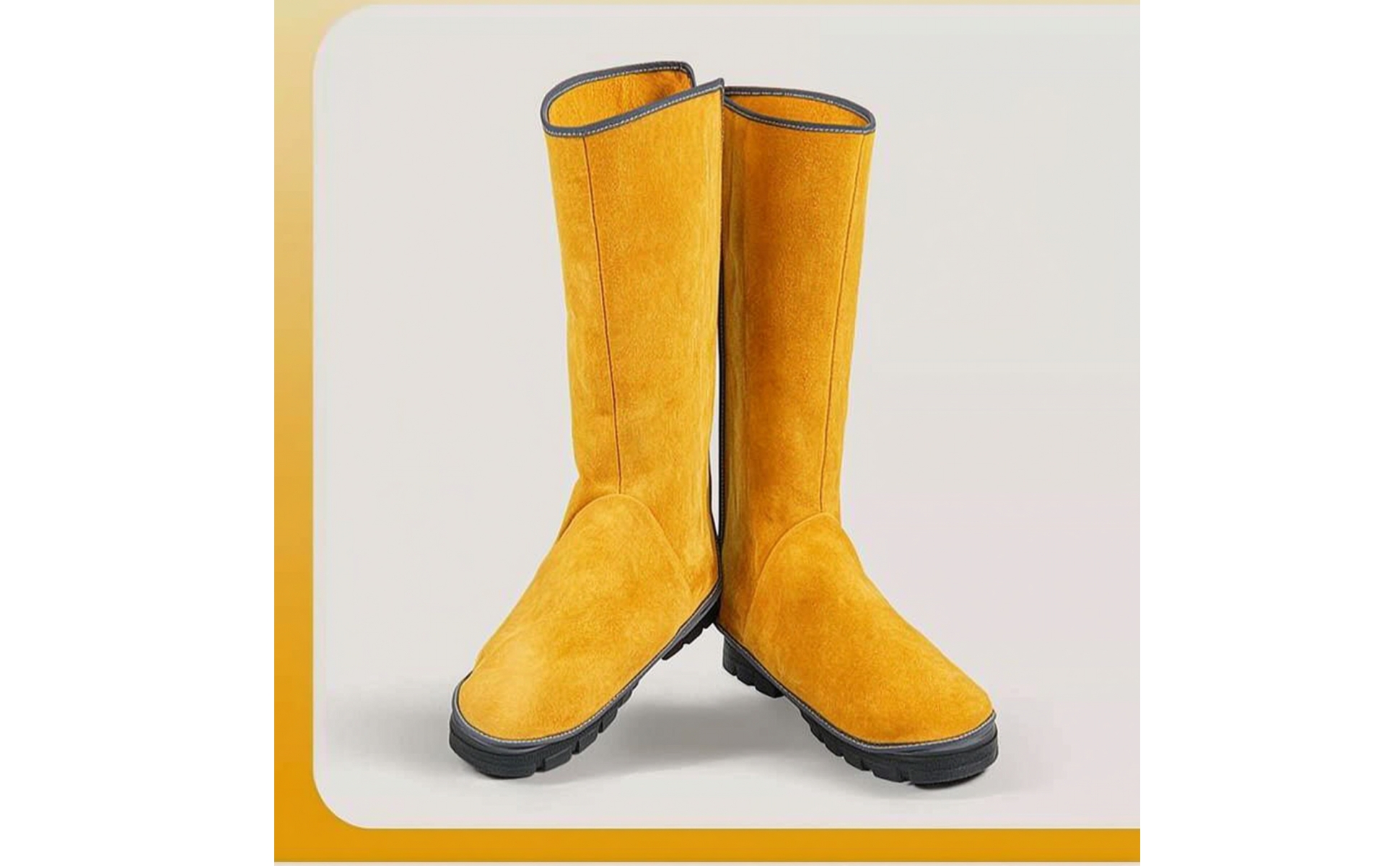 Leather Metalworking Spats Heat-Resistant Metalworking Spats Heavy-Duty