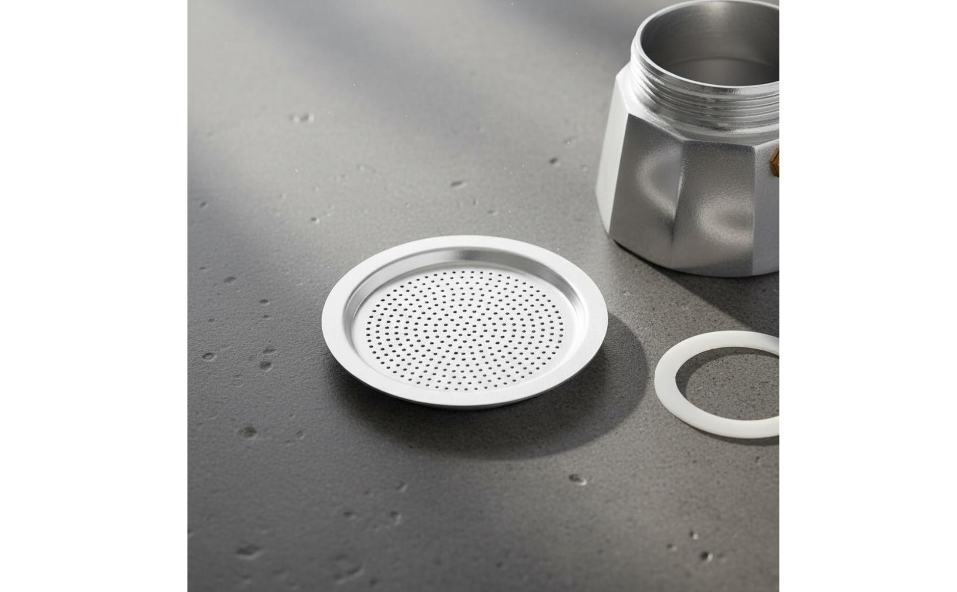 Aluminium-Filtersieb Ersatzteil Mokkakanne Filterscheibe