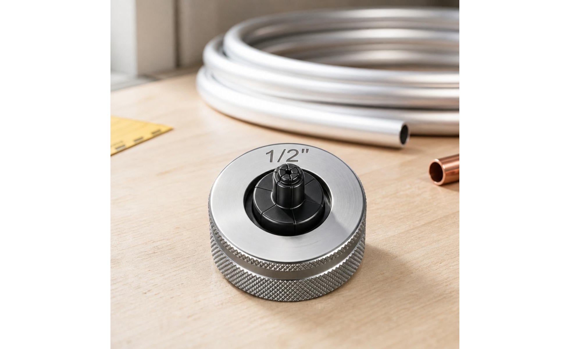 Tube Expander Head Knurled Pipe Expander Head Metal for Plumbers