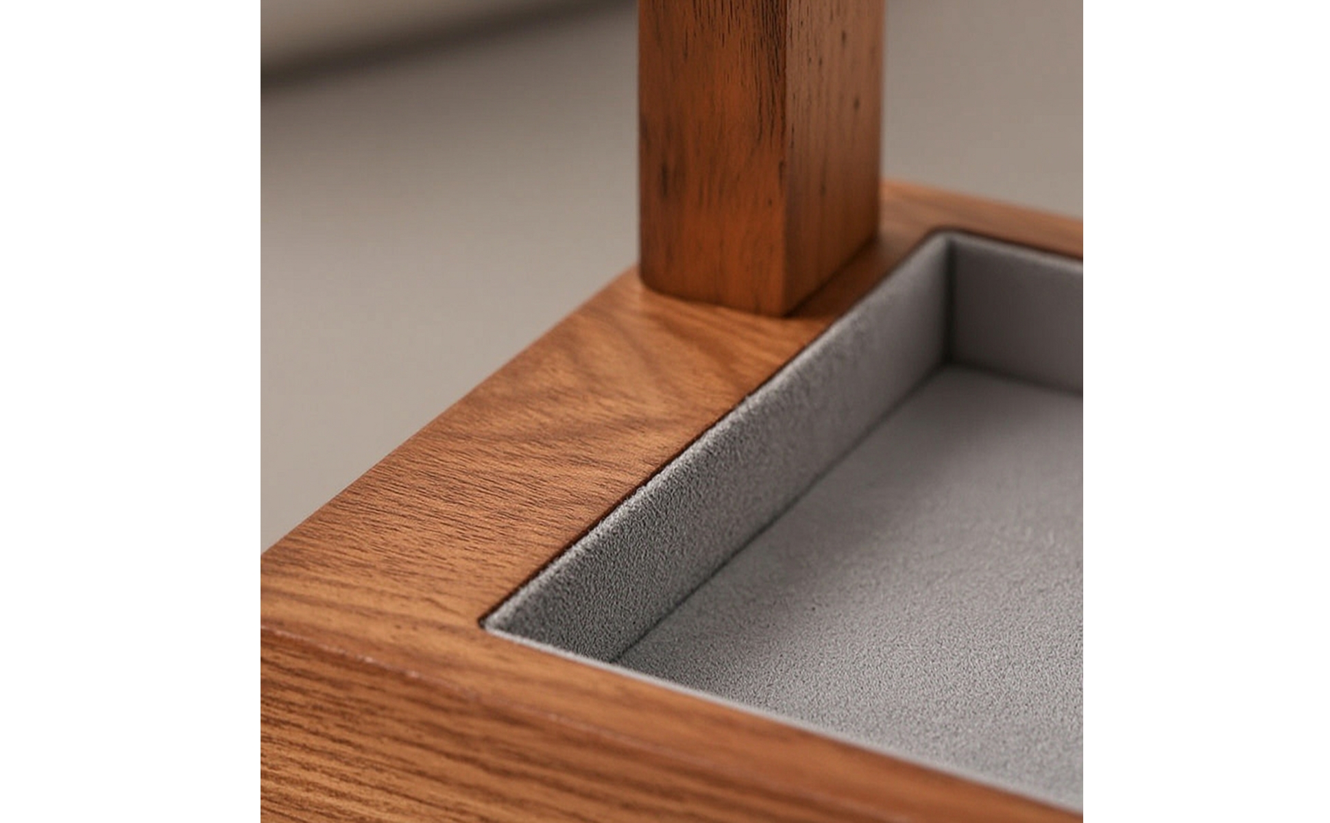 Watch Display Stand with Tray Compact Watch Display Rack Slim for Dresser