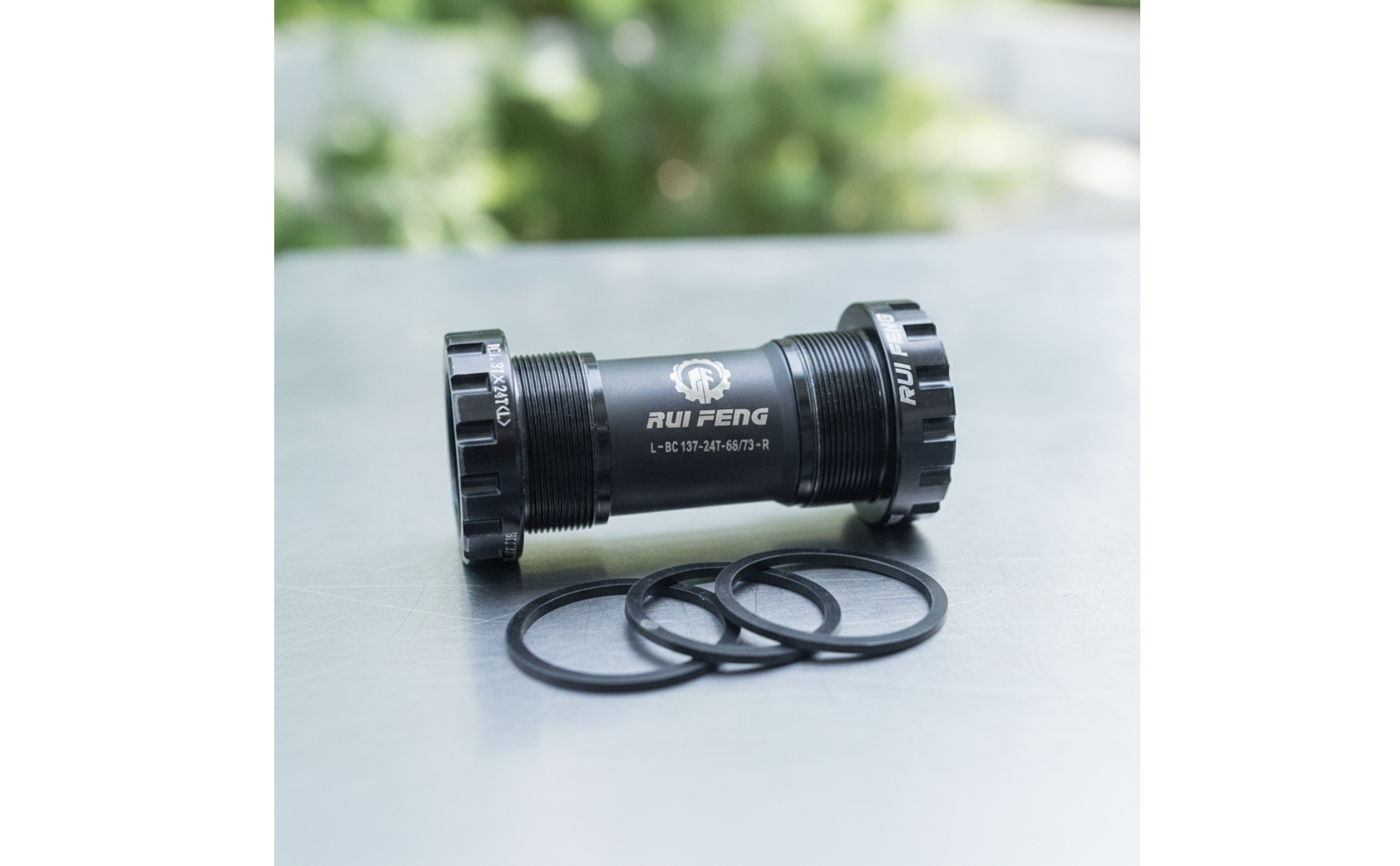 Threaded Bottom Bracket Machined Bottom Bracket with Spacers Internal Bearing
