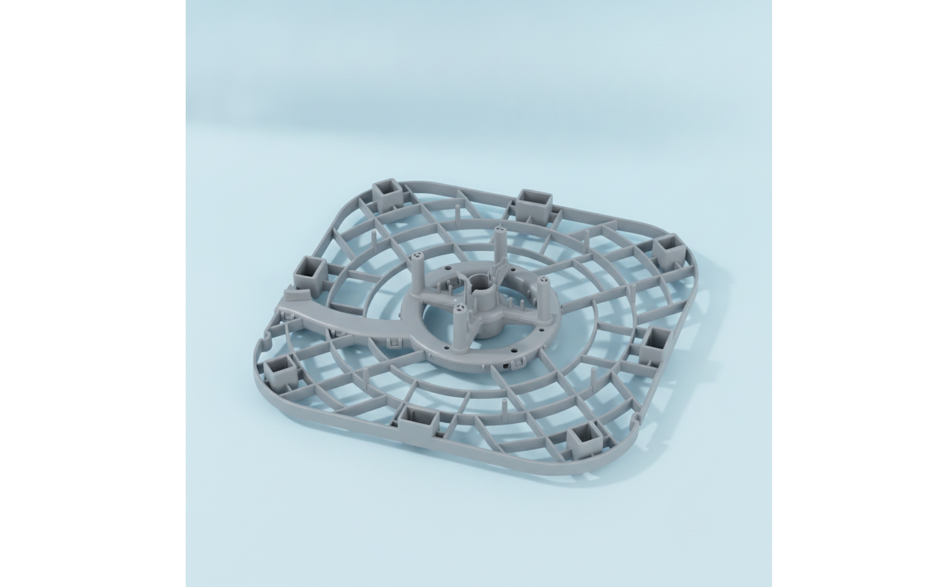 Bottle Washer Bottom Tray Plastic Replacement Bottom Tray Gray for Parents