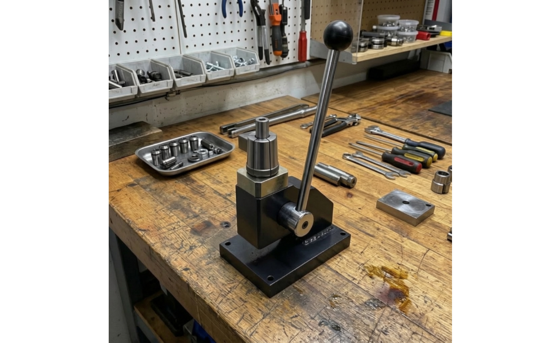 Bracelet Expander with Dies Hand-Operated Bracelet Expander Bench-Mounted