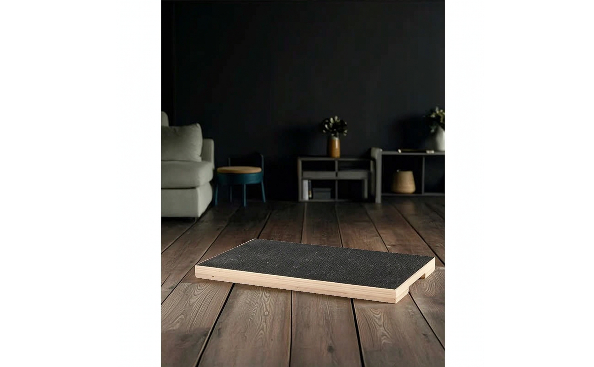 Workout Board Slim Squat Platform Textured for Home Workouts, Squats