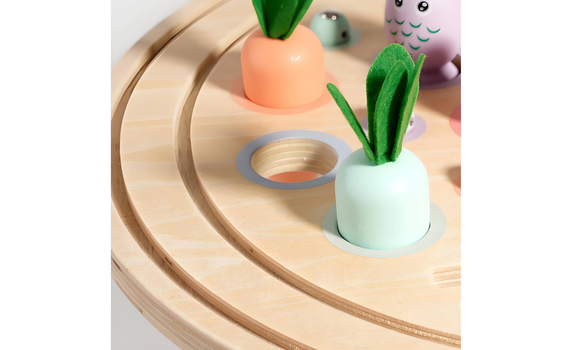 Developmental Activity Table Multifunctional Wooden Activity Table Early