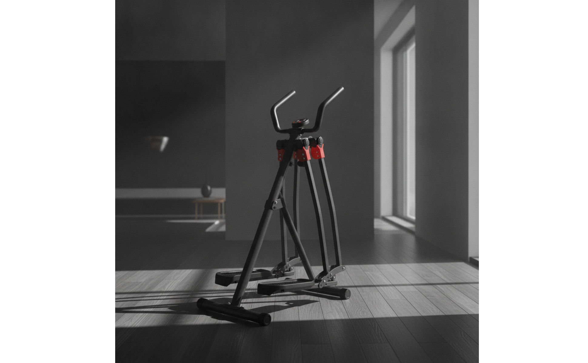 Space Strider Indoor Air Strider Low-Impact for Home Gym, Small Areas, Beginners