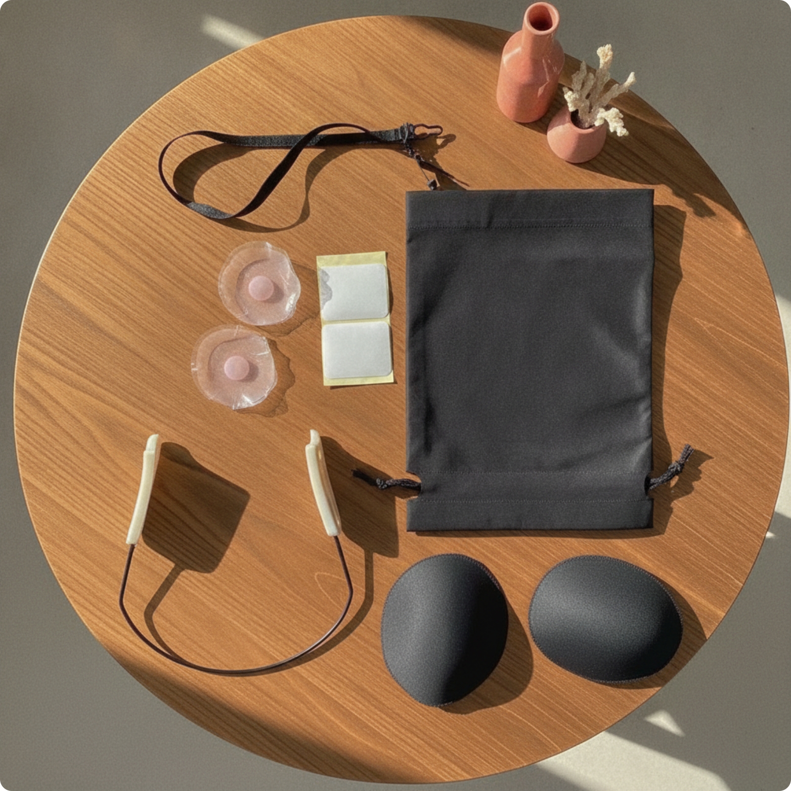 Klebe-Büstenhalter mit Nippelpads unsichtbar Klebe-Büstenhalter hautfreundlich