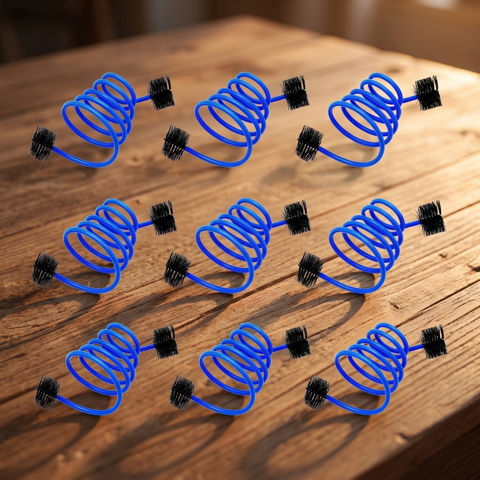 9 Stück Blasinstrumentenbürste Paar Bürsten de Nettoyage Étroit für Zuhause - Produktbild 2