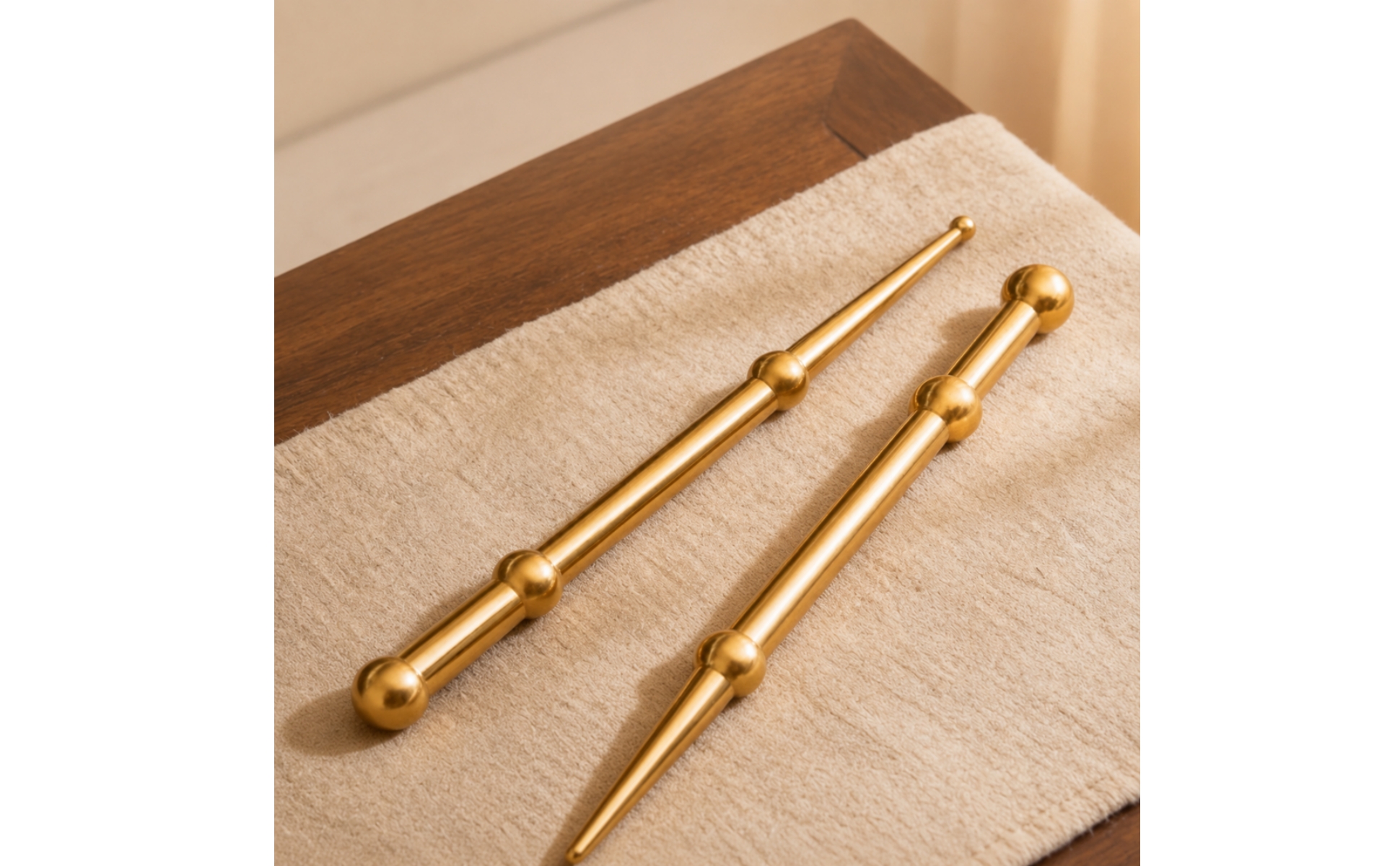 Acupoint Massage Stick Handheld Copper Massage Stick Portable for Reflexology
