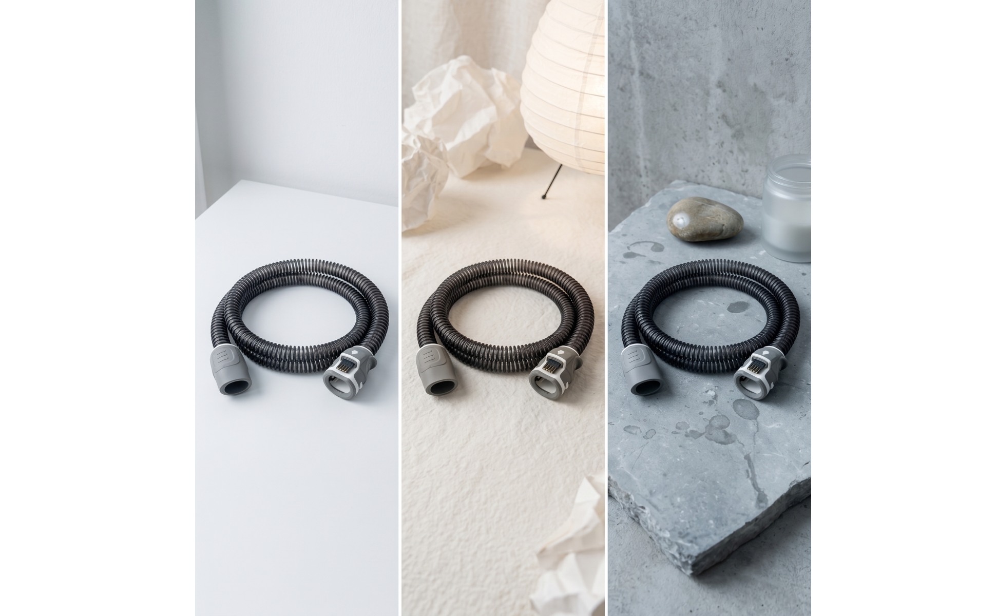 Heated Hose with Electrical Connector Flexible Heated Respiratory Tube