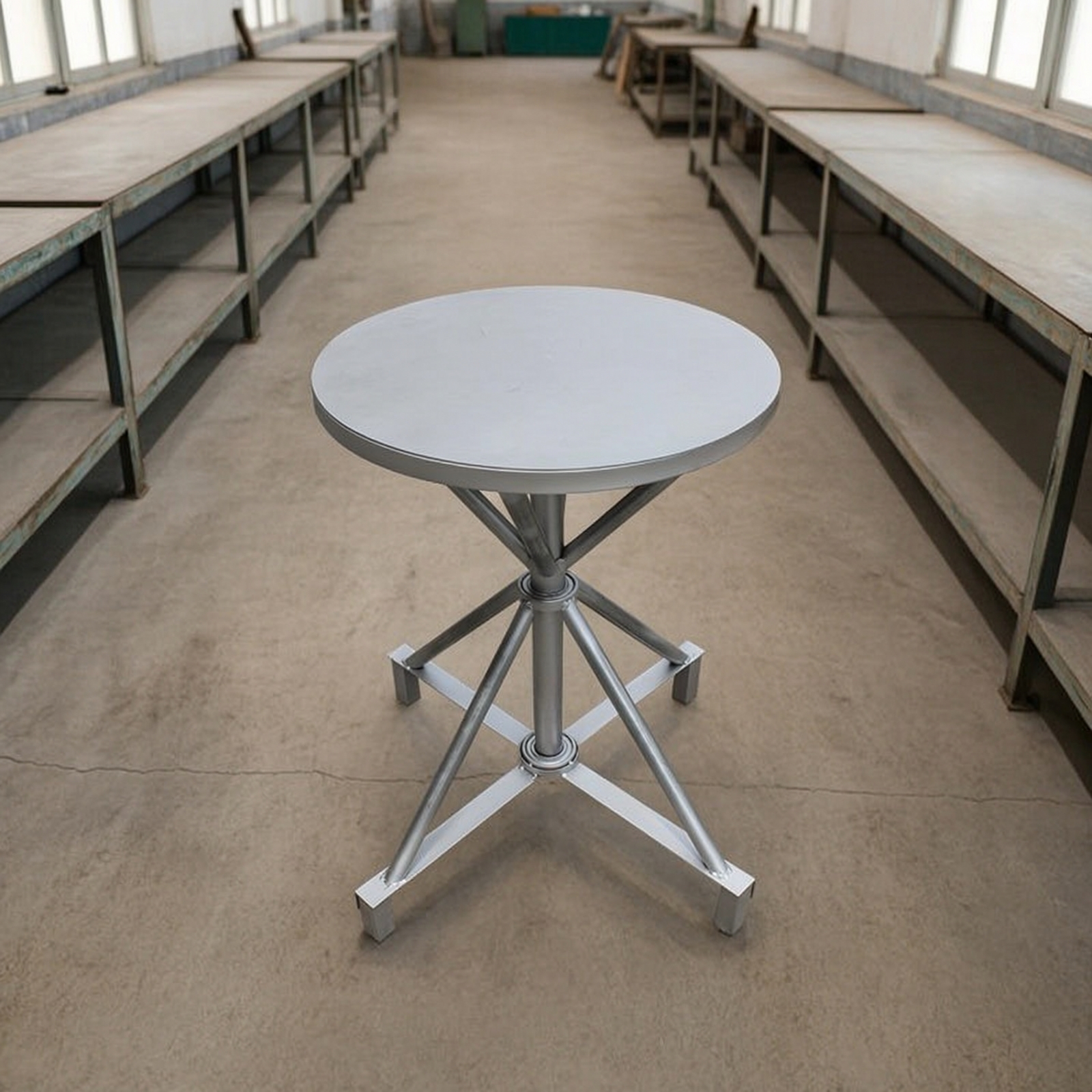 Spray Paint Table with Rotating Top 360° Rotating Paint Table Smooth Rotation