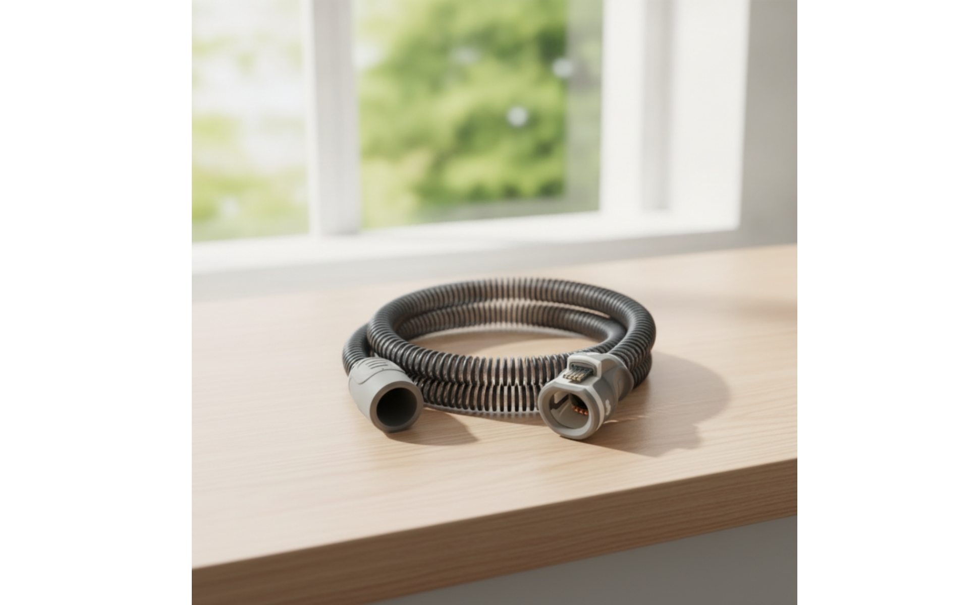 Heated Hose with Electrical Connector Flexible Heated Respiratory Tube