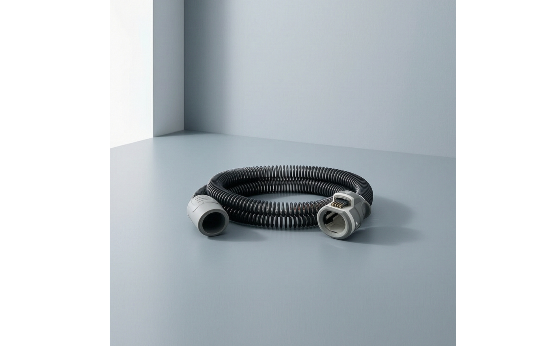 Heated Hose with Electrical Connector Flexible Heated Respiratory Tube