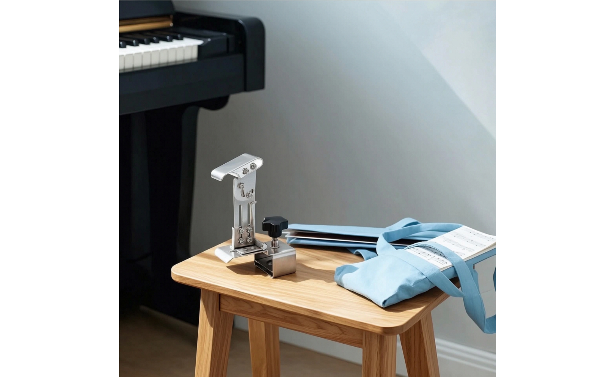 Piano Pedal Booster Detachable Piano Pedal Extender Stainless Steel for Children