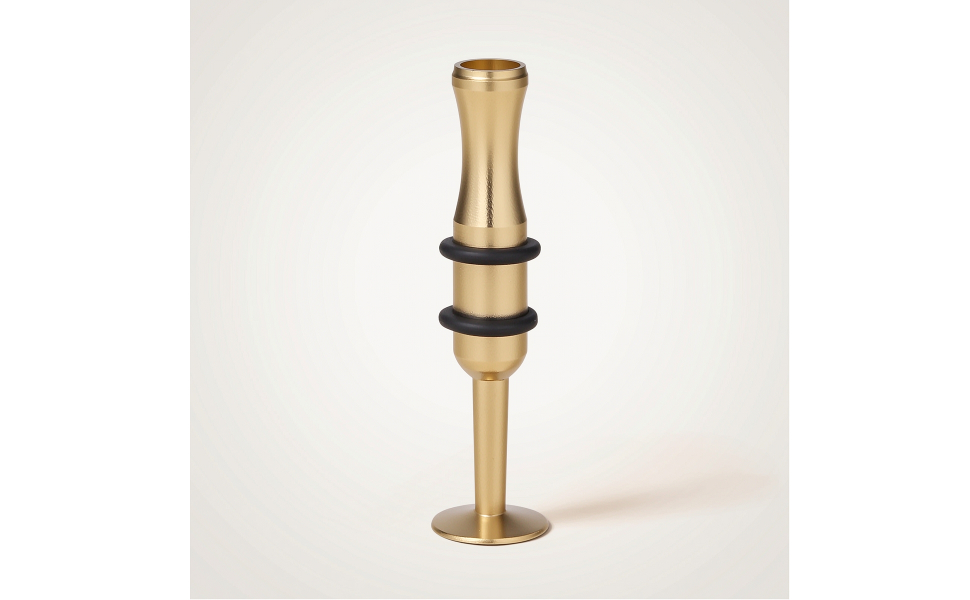 Mouthpiece Practice Tool Brass-Colored Embouchure Practice Tool Metal for Travel