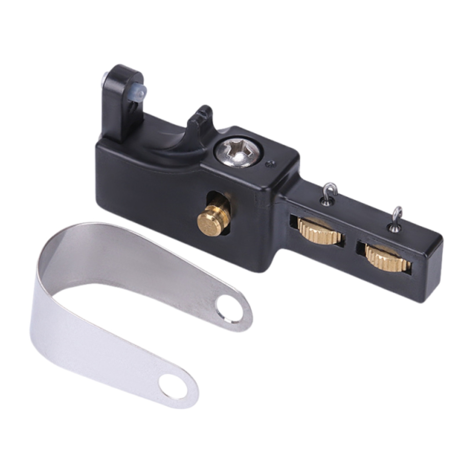 Erhu Tailpiece with Adjustment Wheels Exact Erhu Fine Tuner Compact for Tuning