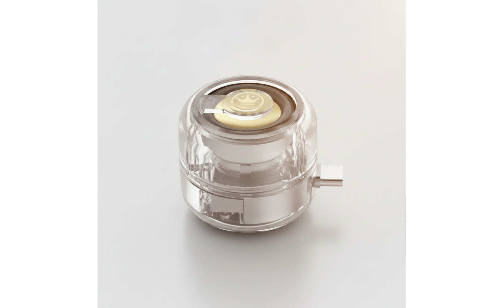 Type-C Speaker Cordless Speaker with Type-C Connector Compact for Travel