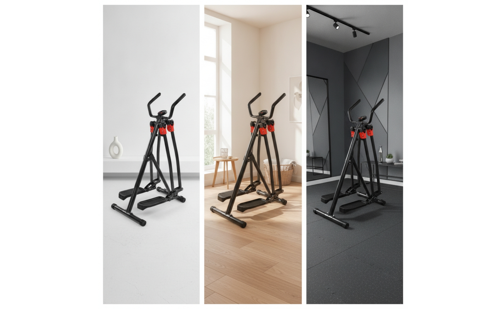Space Strider Indoor Air Strider Low-Impact for Home Gym, Small Areas, Beginners