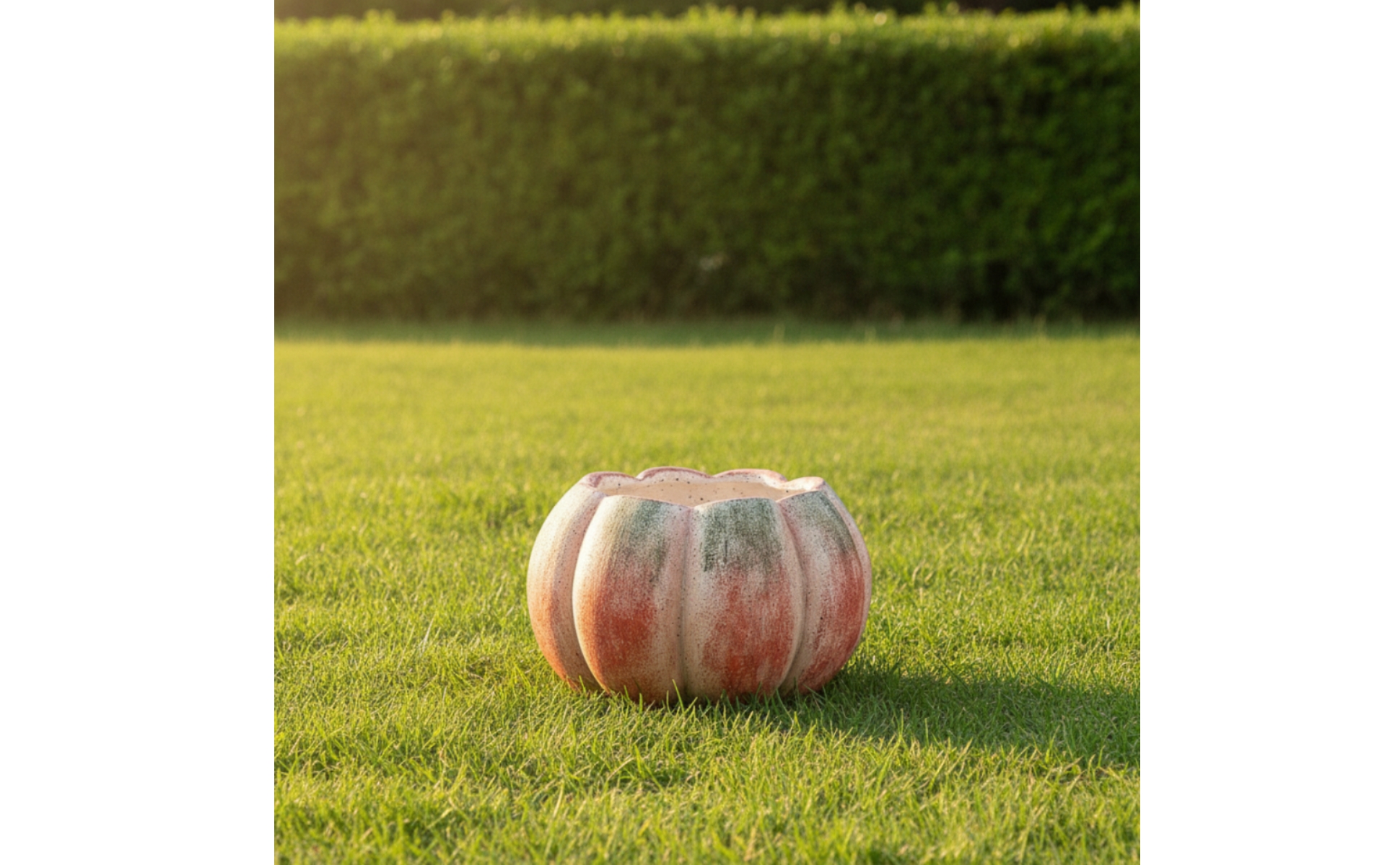 Pumpkin Planter Festive Pumpkin-Shaped Plant Pot Halloween for Garden, Gardeners