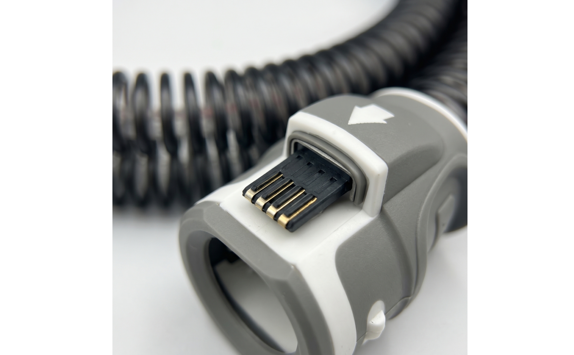 Heated Hose with Electrical Connector Flexible Heated Respiratory Tube