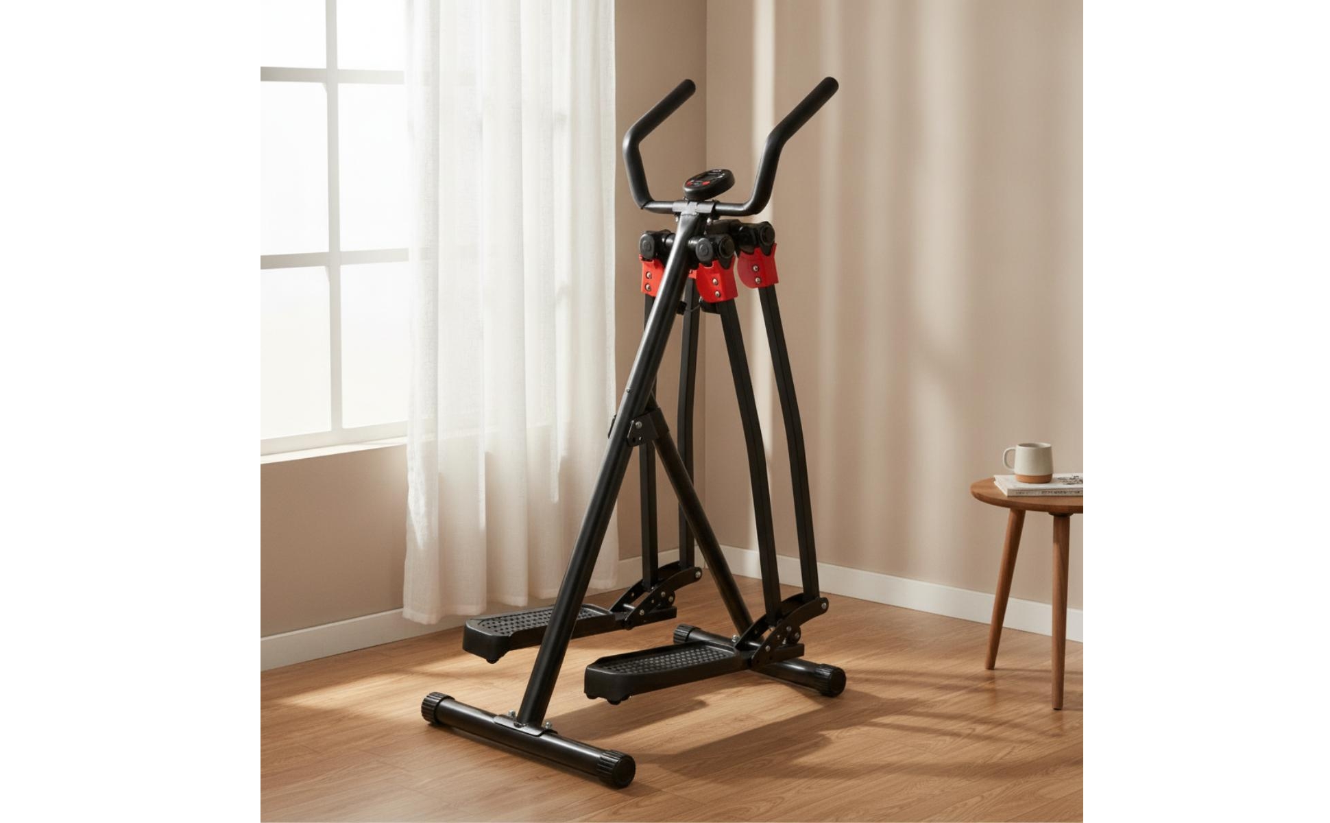 Space Strider Indoor Air Strider Low-Impact for Home Gym, Small Areas, Beginners