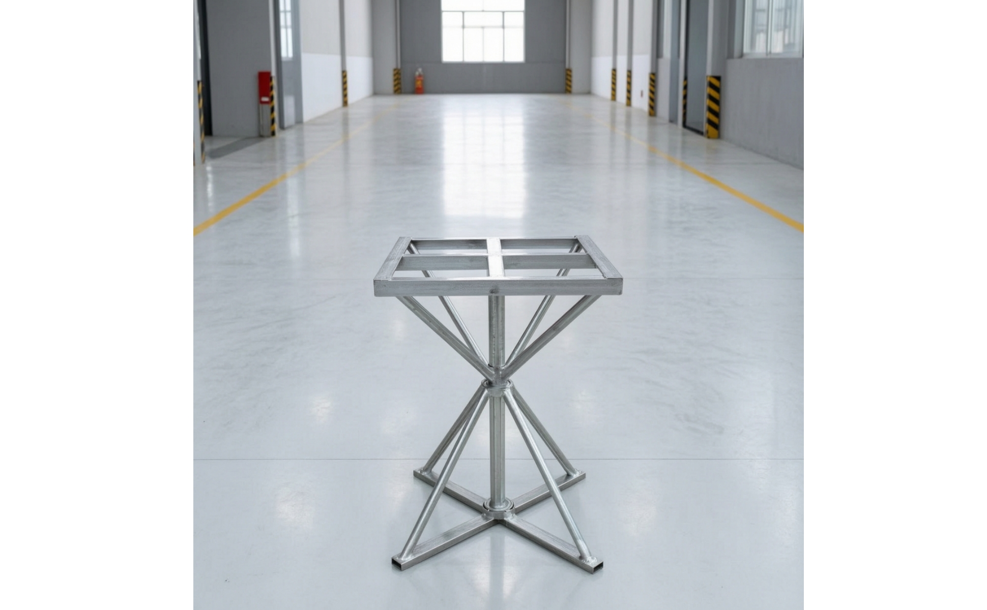 Spray Painting Table 360 Degree Rotation Rotating Worktable Steel for Workshops
