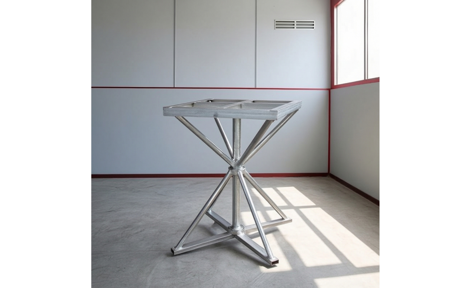 Spray Painting Table 360 Degree Rotation Rotating Worktable Steel for Workshops