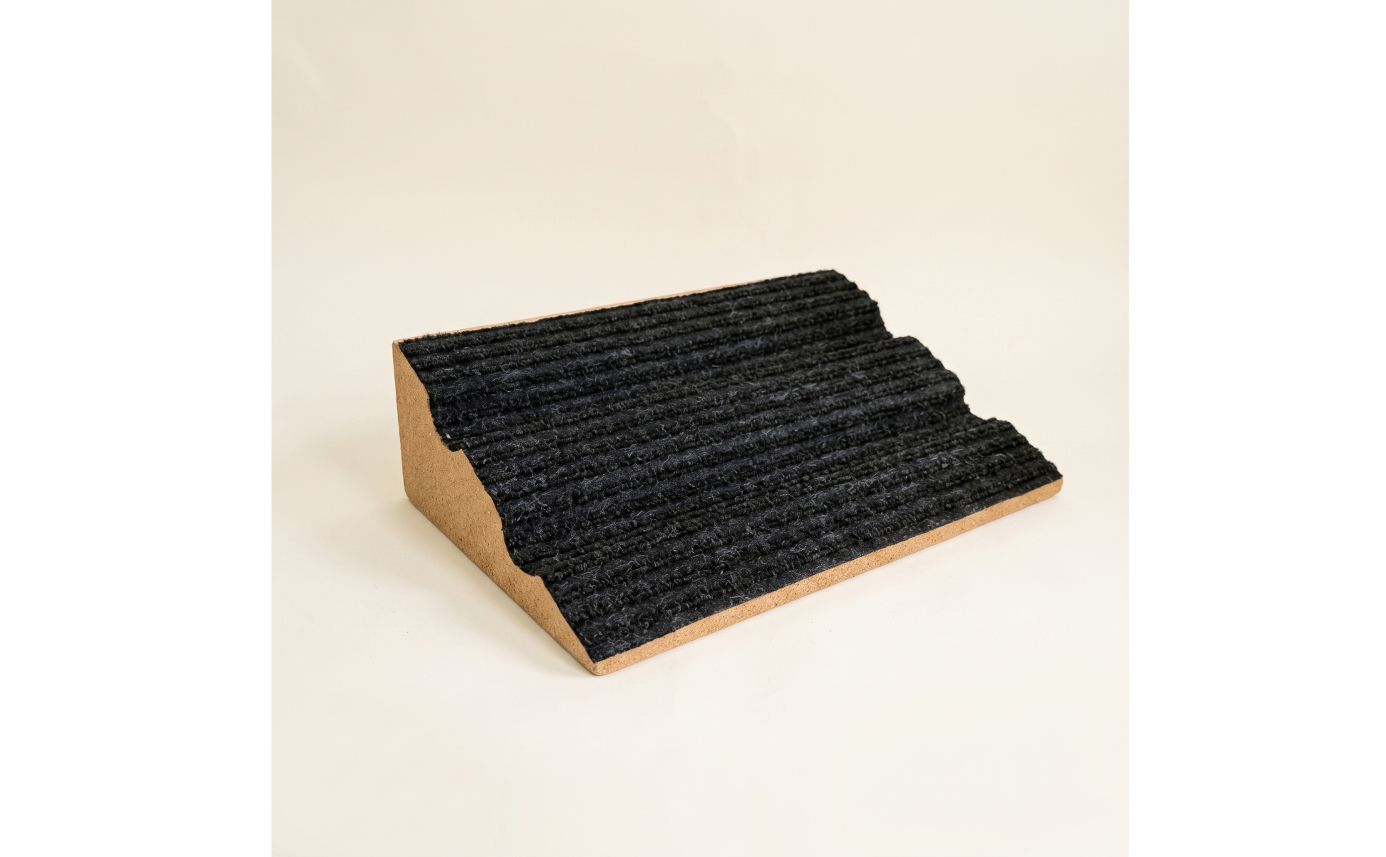 Cork Pet Ramp Anti-Slip Pet Ramp with Grooved Surface Soft for Sofa, Small Dogs