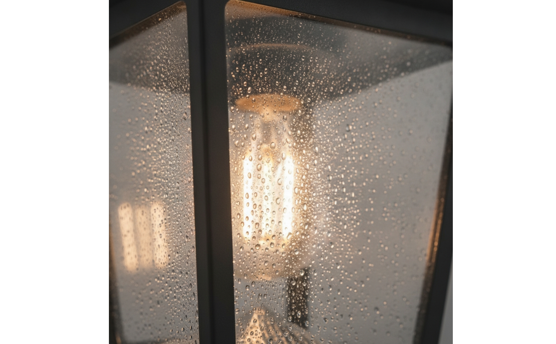 Outdoor Post Light Dusk to Dawn Post-Top Lantern Automatic for Garden, Courtyard