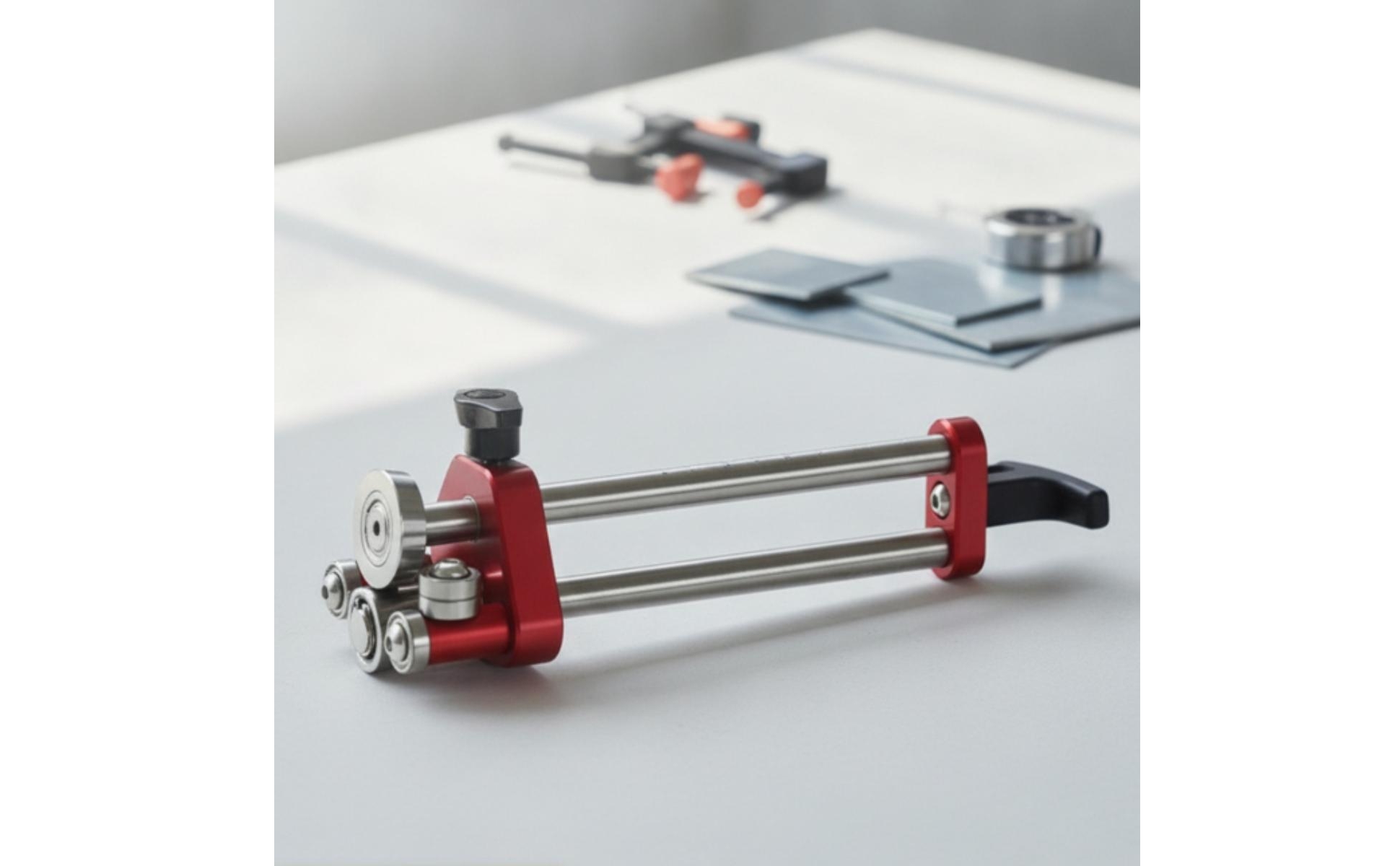 Sheet Metal Edge Roller Manual Metal Bending Tool with Rollers Handheld