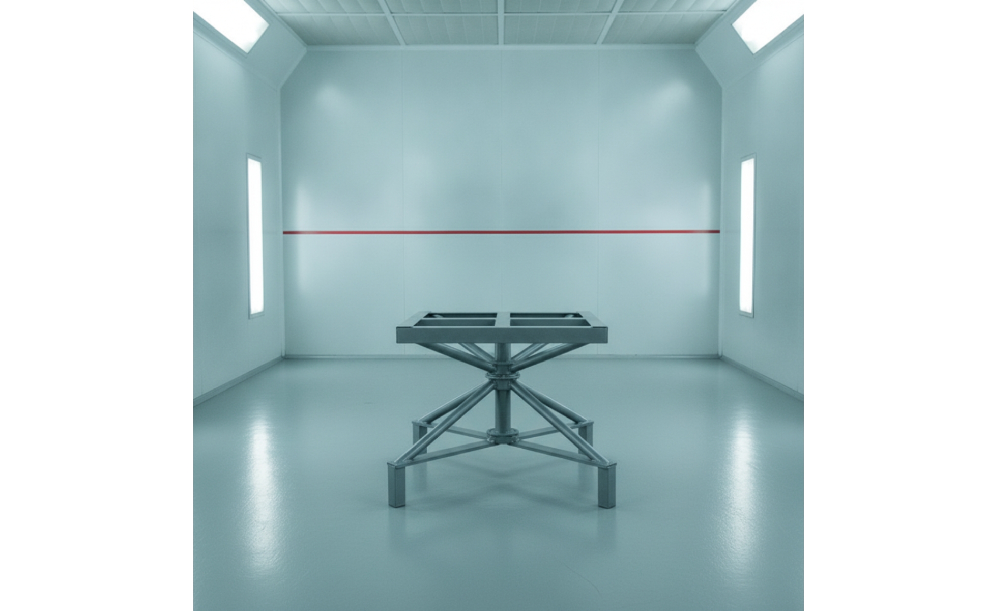 Spray Painting Table 360 Degree Rotation Rotating Worktable Steel for Workshops