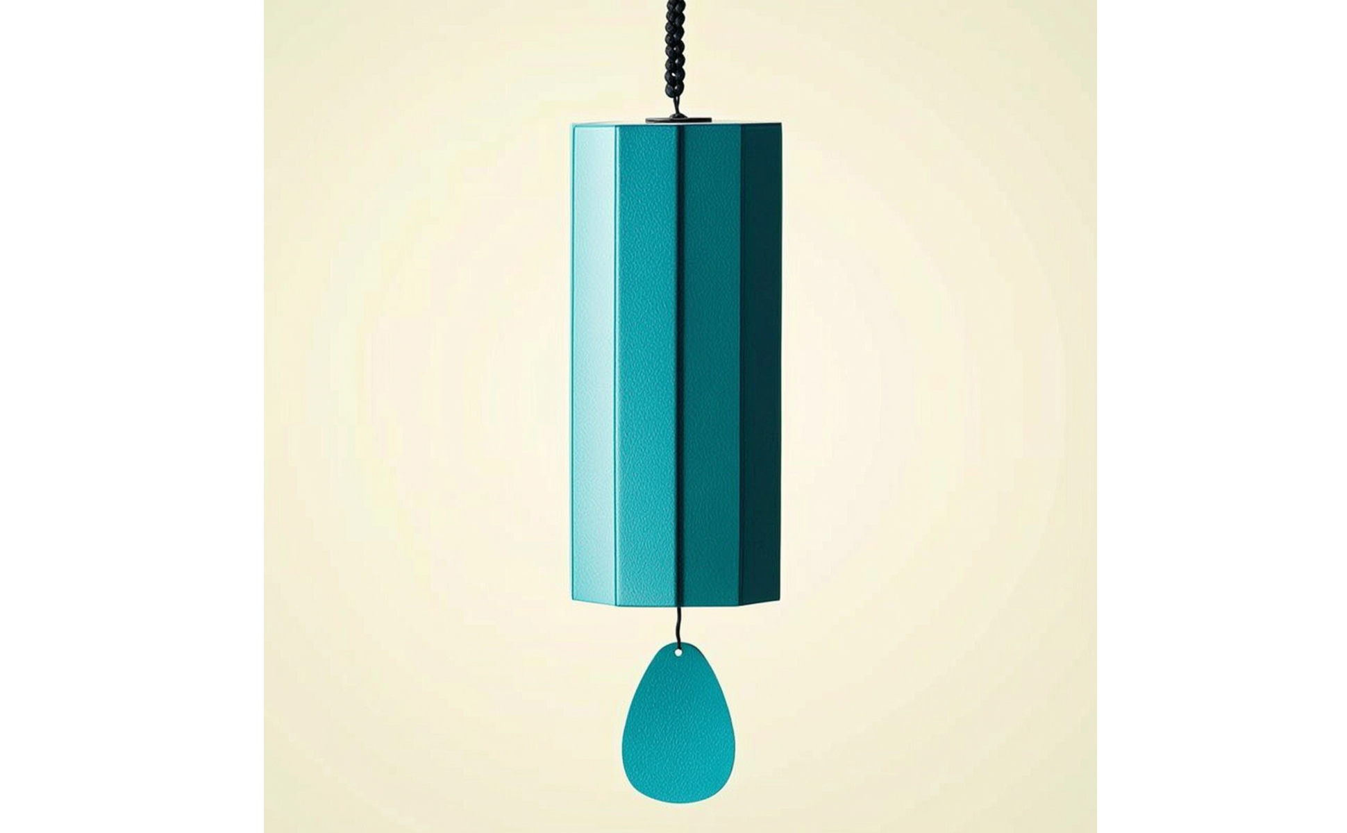 Metal Wind Chime Soothing Wind Chime with Pendant Hexagonal for Home Decorators