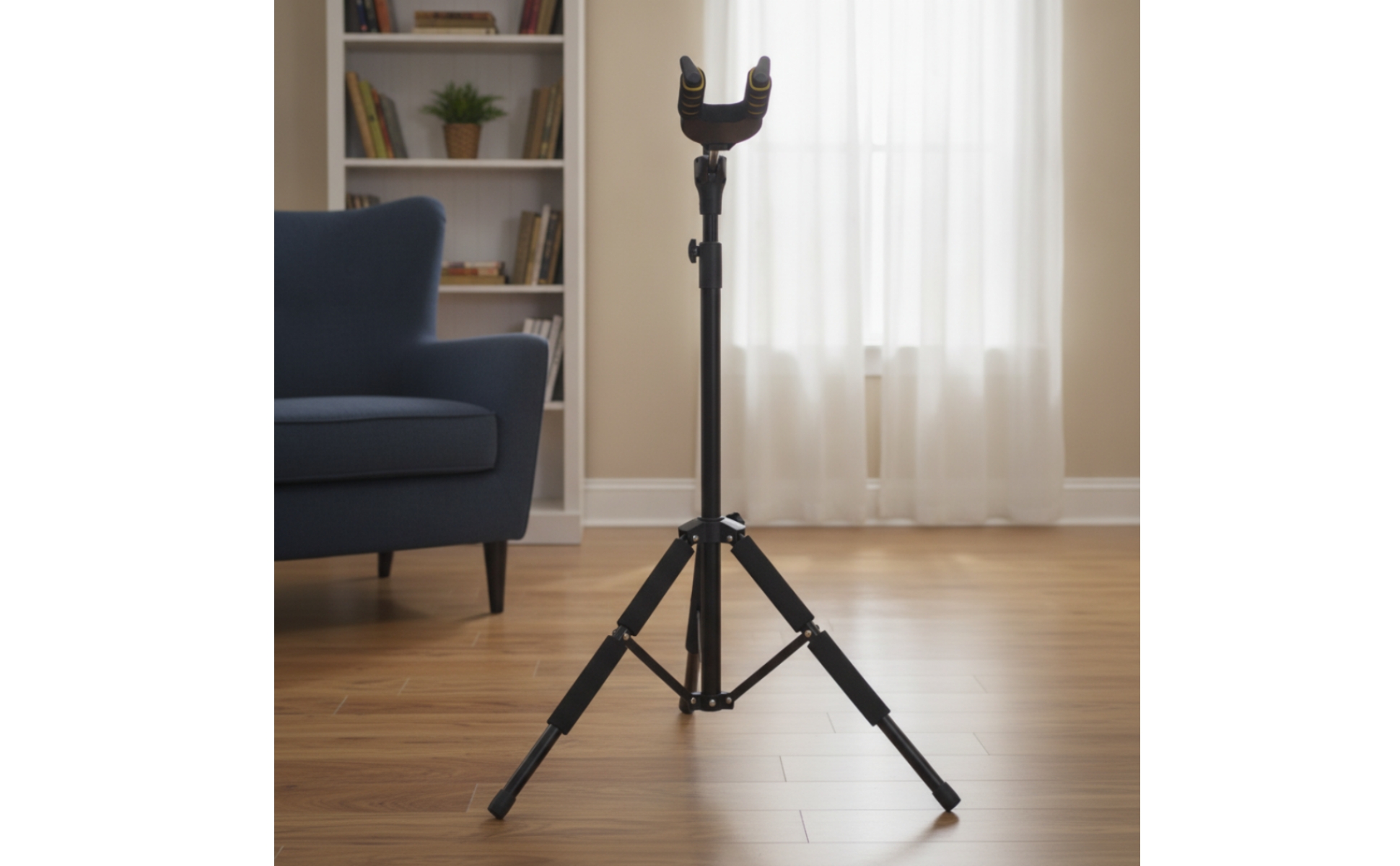 Guitar Stand with Self-Locking Head Secure Guitar Stand Floor-Standing for Stage