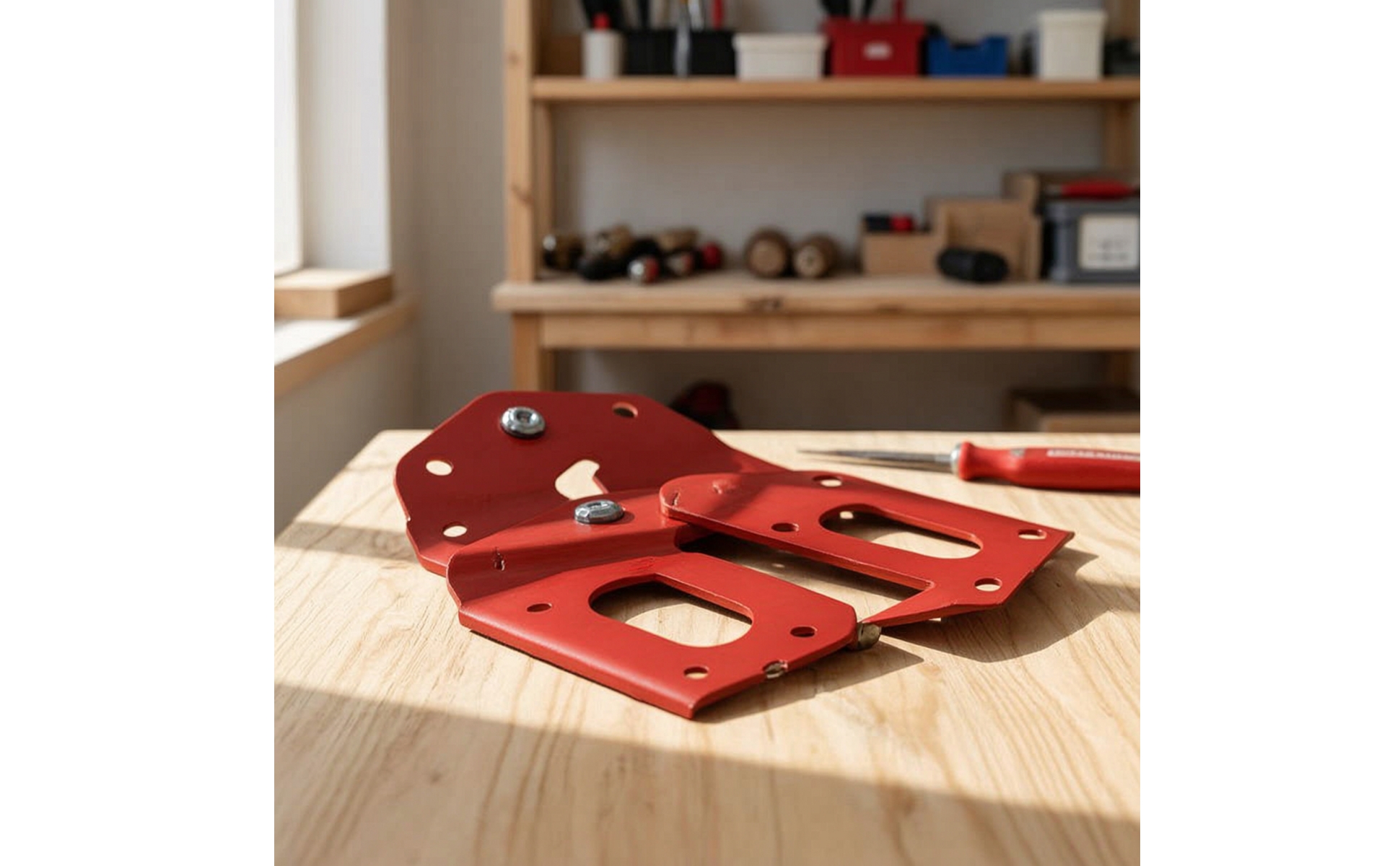 2 Pieces Ladder Joint Lock Folding Ladder Buckle with Screws Locking for DIYers